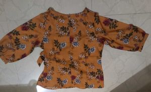 Floral Print Sunmer Top