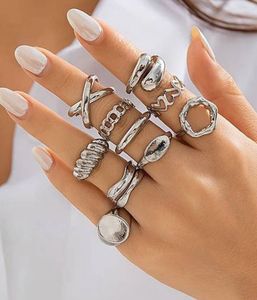 Silver Plated (Set of 10) Stackable Finger🎀