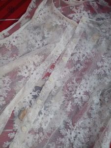 Lace Detail Shrug
