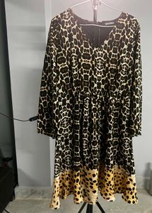 Sassafras Leopard Print Dress