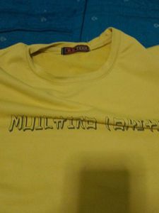Yellow Graphic T-Shirt
