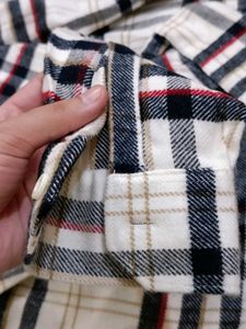 Plaid Flannel Woolen Shirt