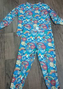 Fun Patterned Kids Pajama Set