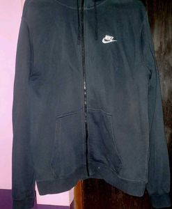 Nike men regular fit zipper hoodie