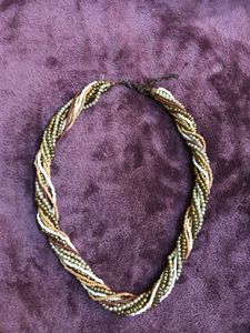 multi bead layer necklace