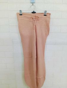 Peach Knit Pants
