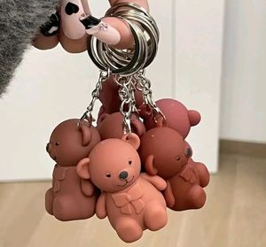 Keychain Bear Matte Velvet Lip gloss