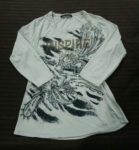 rock vintage sequin tshirt