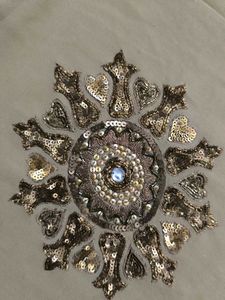 Hand work Aari Tari Saree