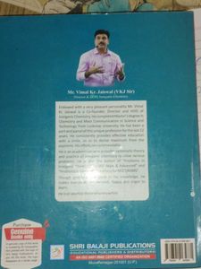Inorganic Chemistry JEE Book
