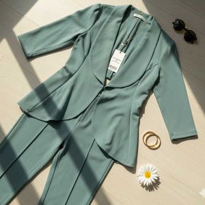 Kotty New Sea Green Formal Coord Set