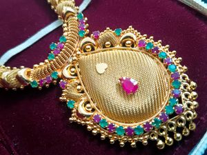 Kerala Style Gold-toned Haram