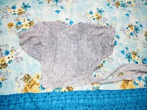 Floral Sheer Tie-Front Top