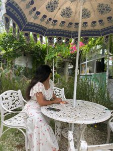 Floral Off-Shoulder Maxi Dress