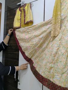 Floral Anarkali Dress