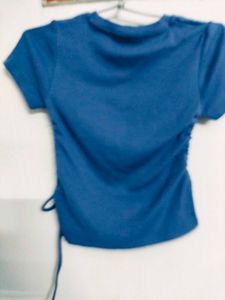 Blue Abundance Mindset Tee