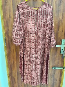 Floral Print Kurta