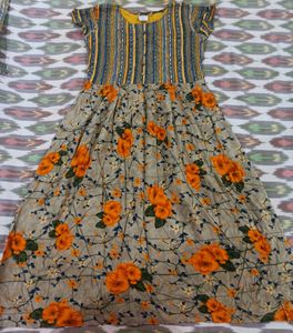 Floral Print Maxi Dress