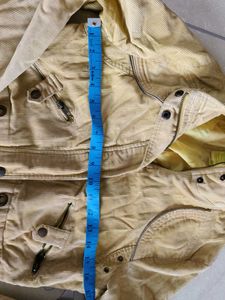 Light Yellow Cordouroy Jacket