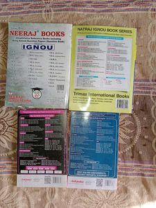 IGNOU Graduation Books Of Arts Last Yr All Subs