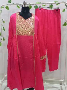 Heavy golden Sequins suit set