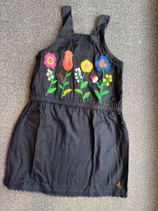 Classy Floral Embroidered Dress
