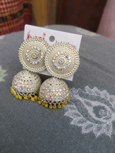 Sparkling Jhumka Earrings