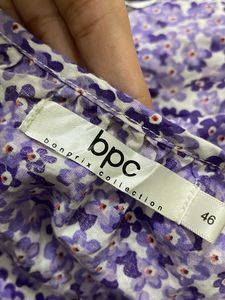 Made In Germany Floral Print Tie-Neck Blouse