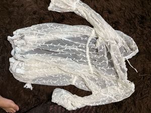 Beach Lace Coverup/Robe/Shrug
