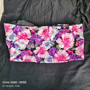 23137. Floral Bandeau Top