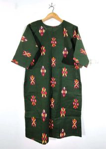 New Green Printed Kurta (Women&#39;s)