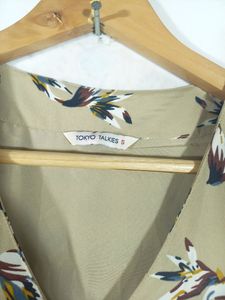 Cream Printed Dress (Women&#39;s)