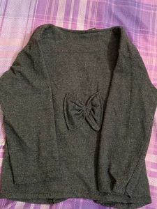 Gray Buttoned Jacket