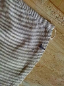 Aesthetic Korean Black And White Zigzag Top