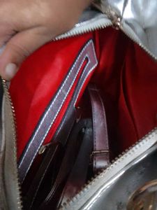 Silver Handbag