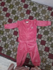 Cute Pink Baby Cardigan [sweater type]
