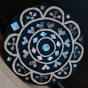 Lippan Art With Mandala And Mirror Work