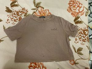 SHEIN Crop Top 🐌🍂🐿️🍄‍🟫 Ko