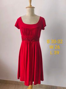Red A-Line Dress (Fixed Price)