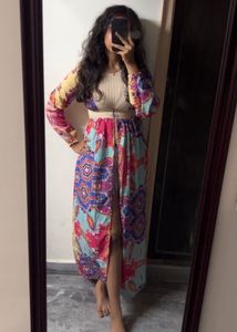 Boho Print Maxi Dress