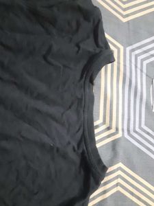 Black Graphic Print Sweatshirt