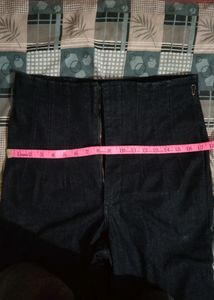Branded Wide Leg Jeans