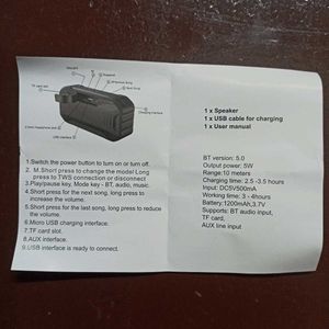 Portable Wireless Speaker