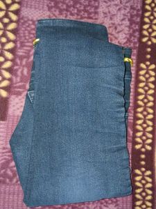Dark Blue Denim Jeans