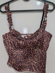 Leopard Print Top - Used Only Once