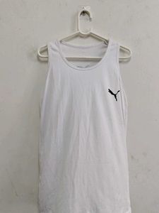 Puma White Tank Top
