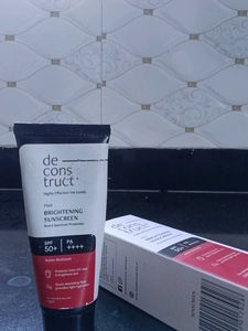 Deconstruct Brightening Sunscreen SPF 50+