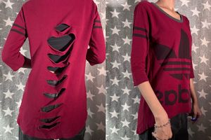 Adidas Printed Distressed Top