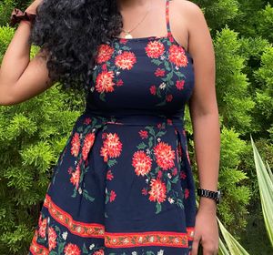Short Floral Dress