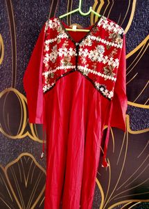 Girls Dress With Plazzo